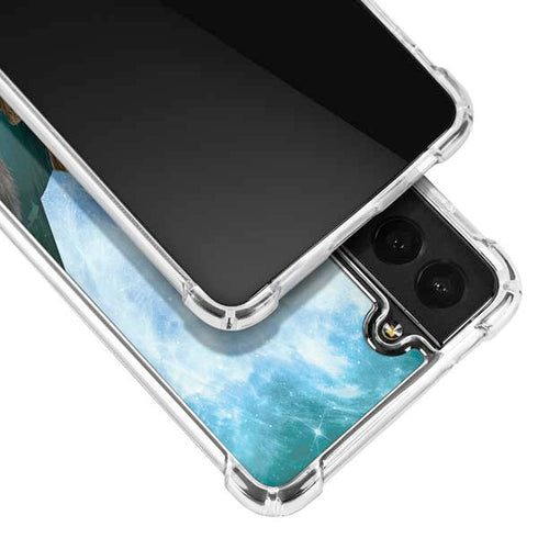Marvel Rocket and Baby Groot Cosmic Bond Galaxy S21 FE Clear Case